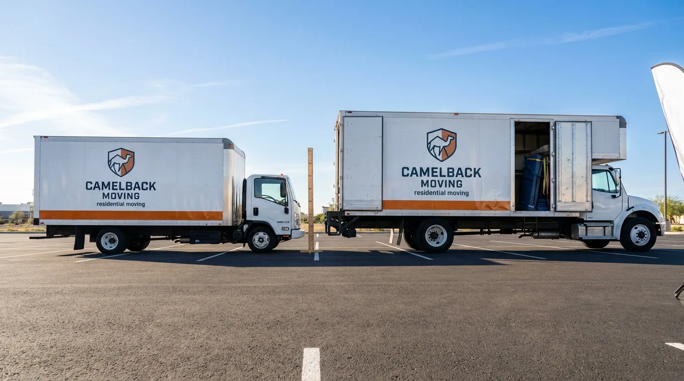 Moving truck size capacity guide in Mullica Hill